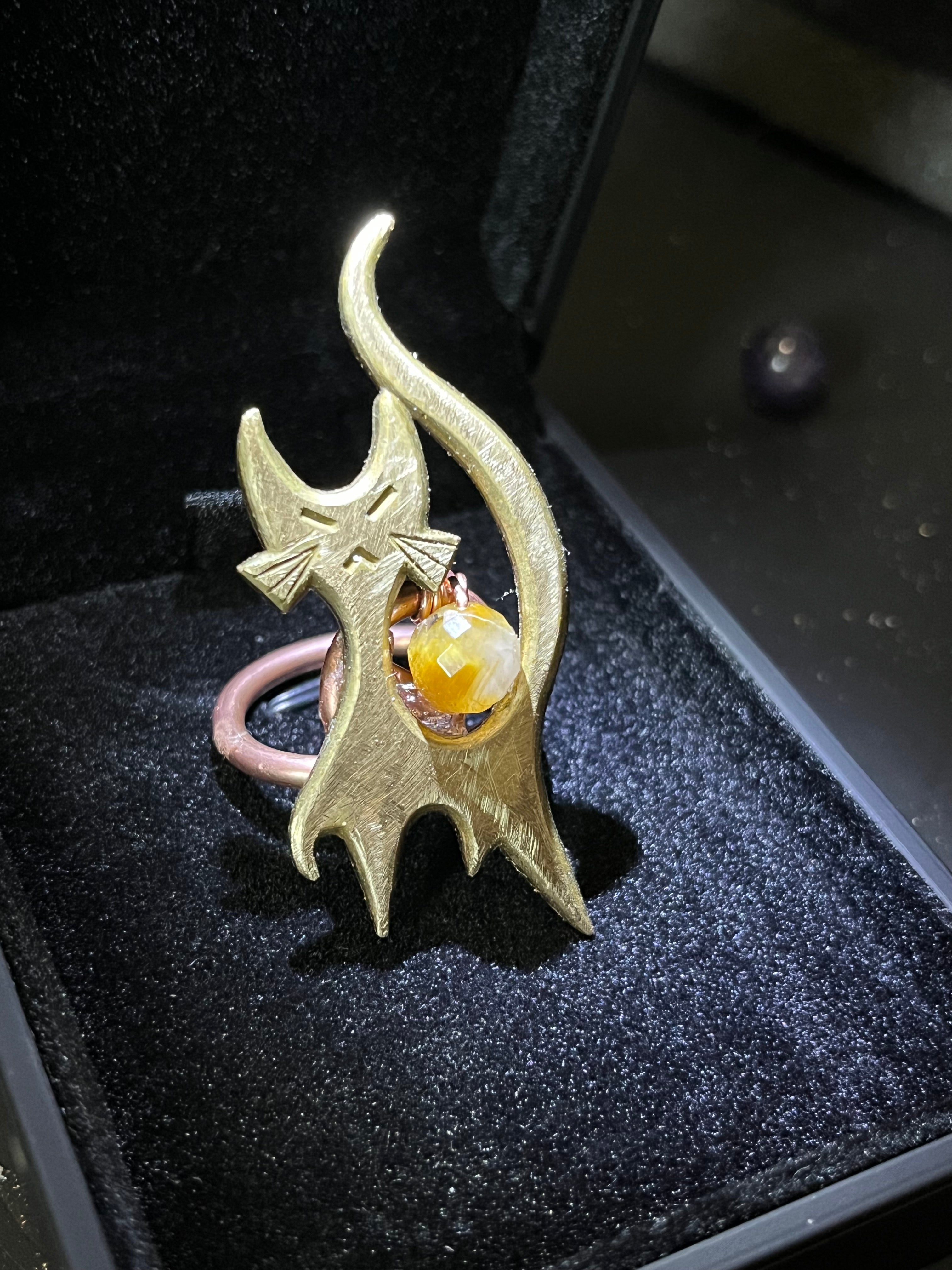 Sacred Cat Ring