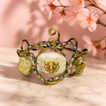 Rose Quartz Lionhead Citrine