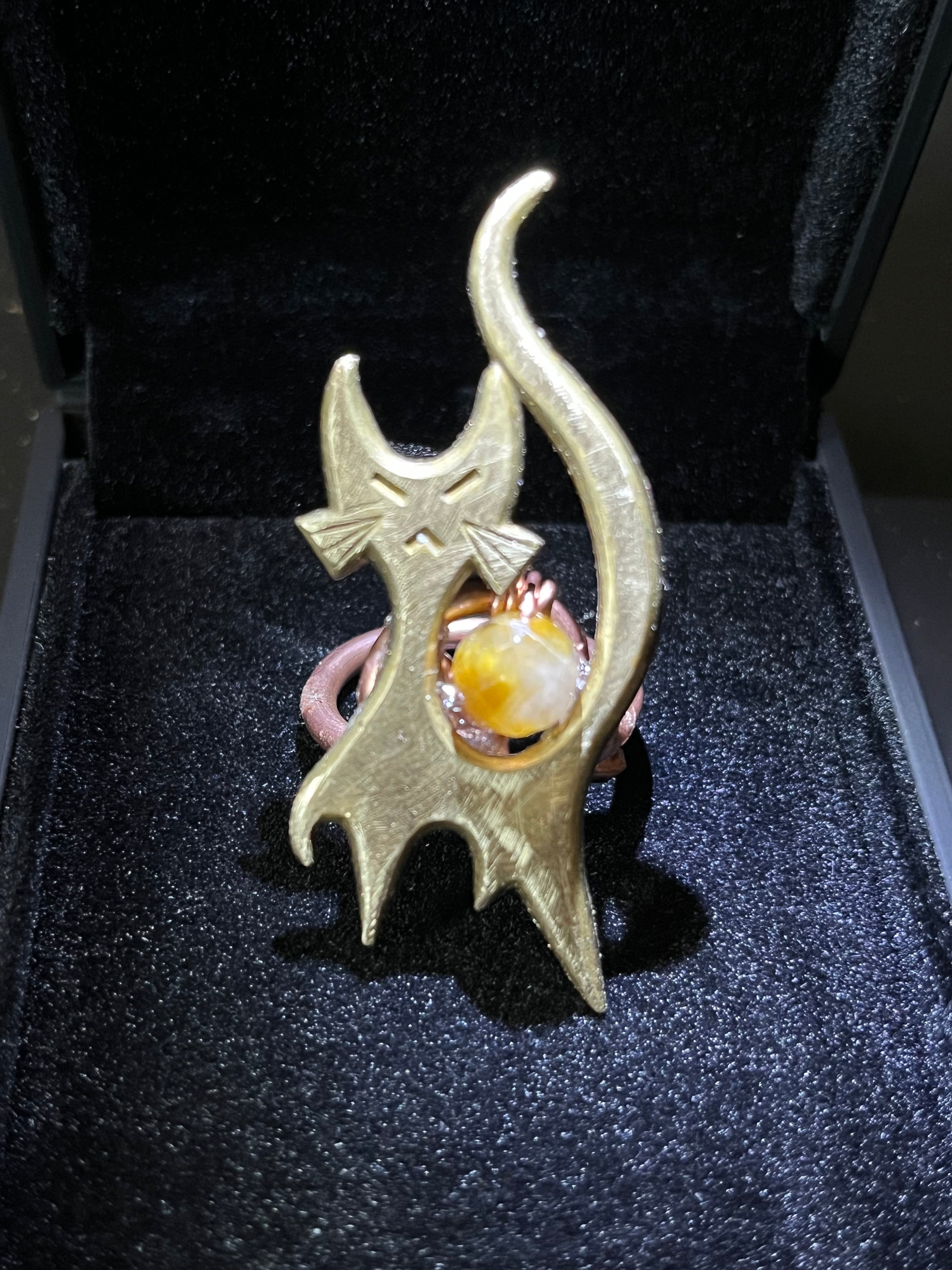 Sacred Cat Ring