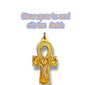 Clear Quartz and Citrine Mini Ankh