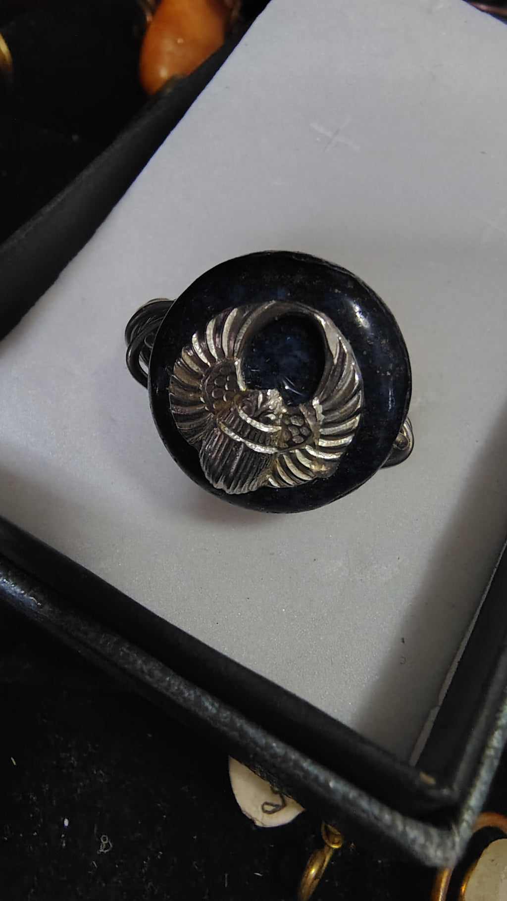 Lapis Lazuli khephera ring