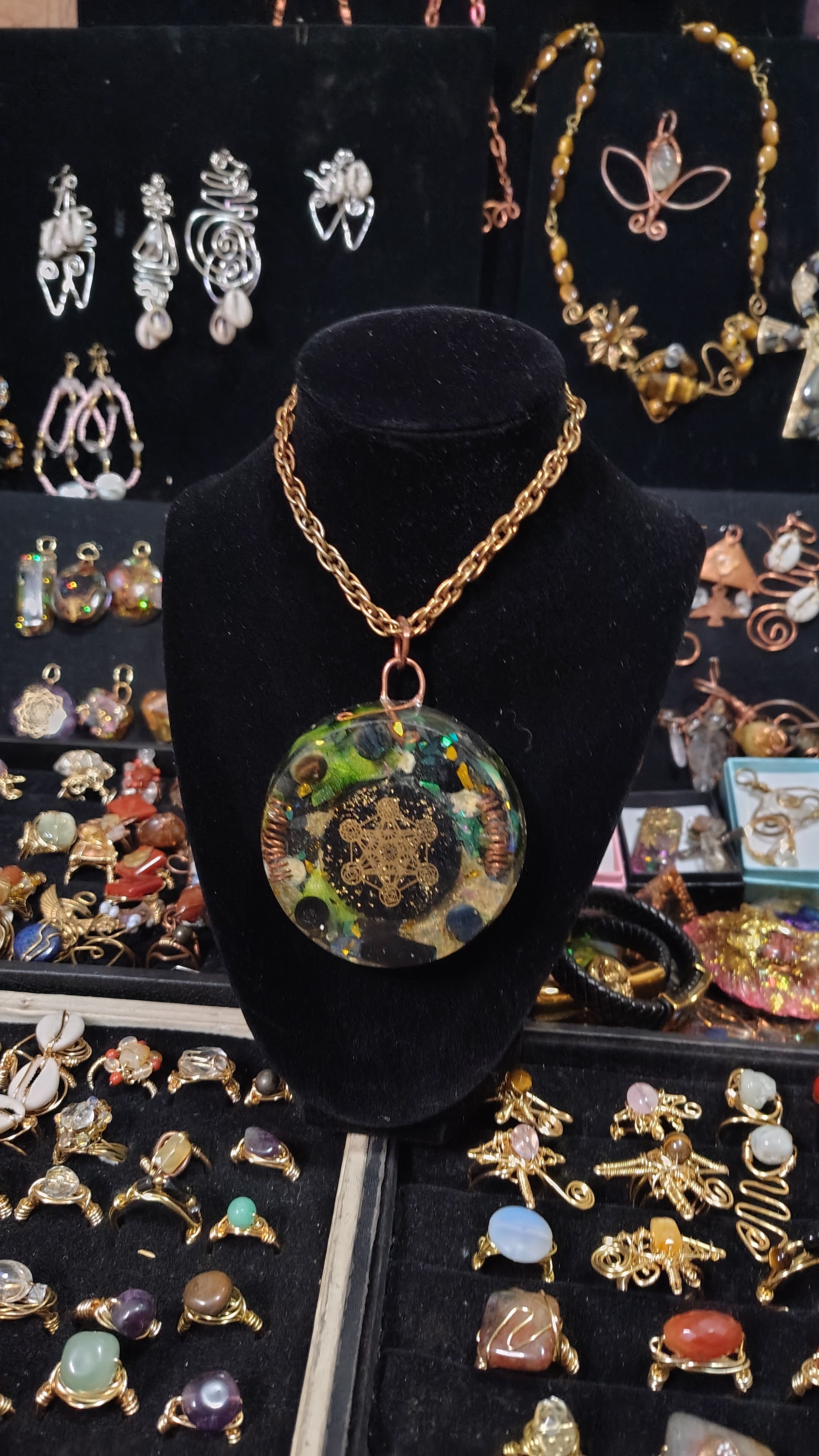 Geometric Power pendant