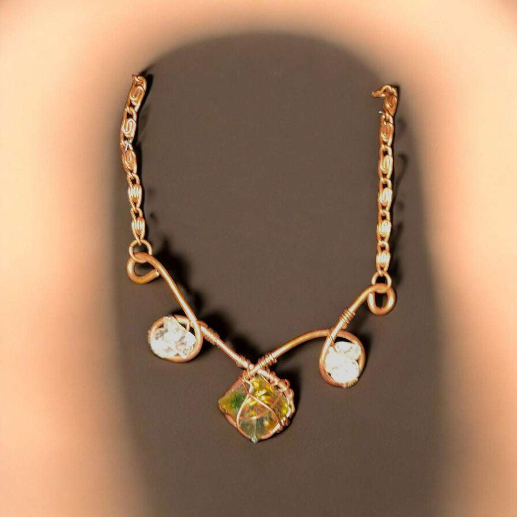 Copper Pyramid Chain