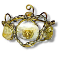 Rose Quartz Lionhead Citrine