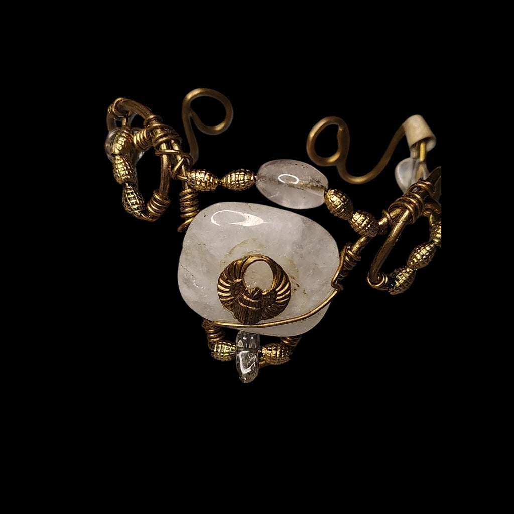 Rose Quartz Khepara Bracelet