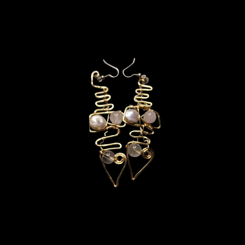 Rose quartz & Pearls