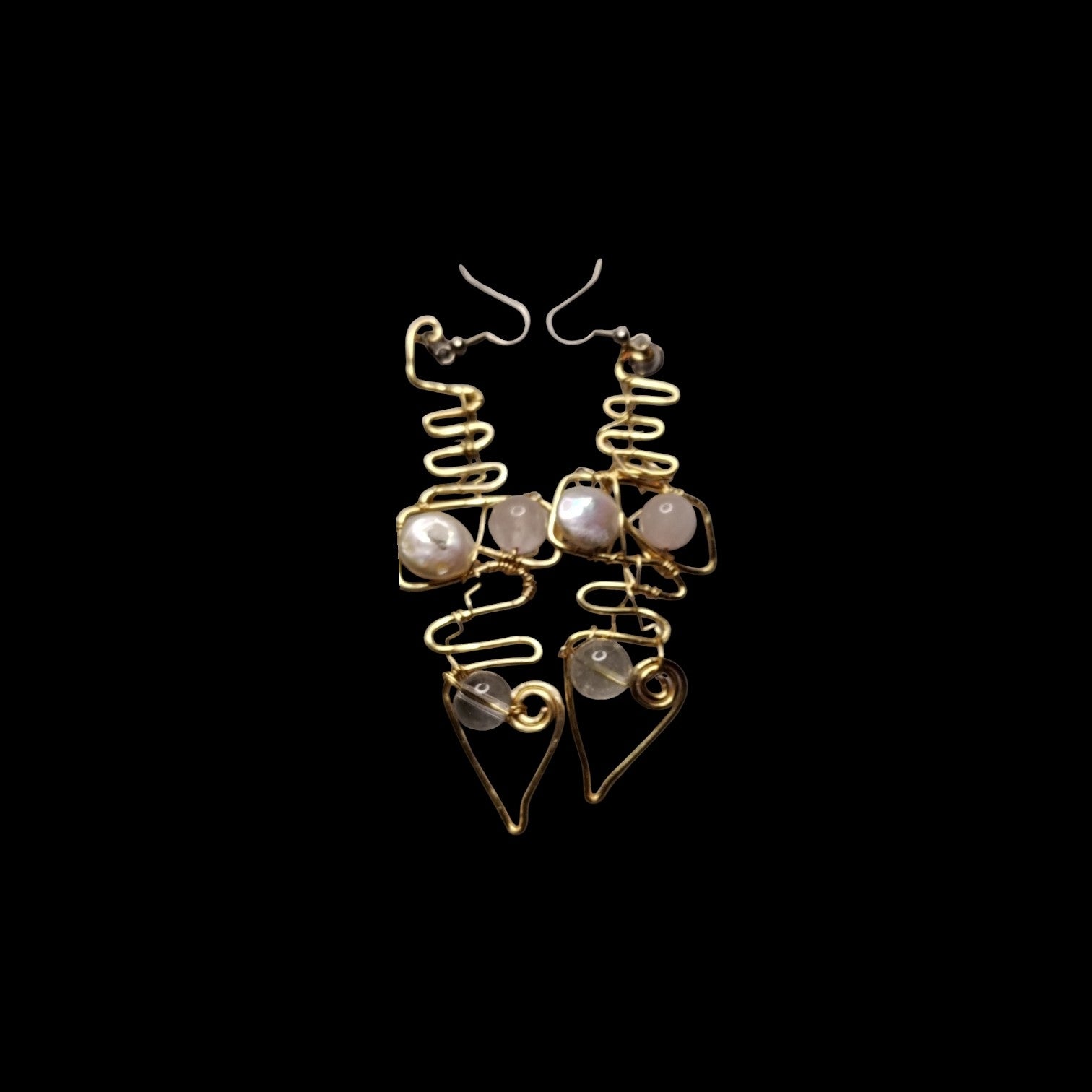 Rose quartz & Pearls