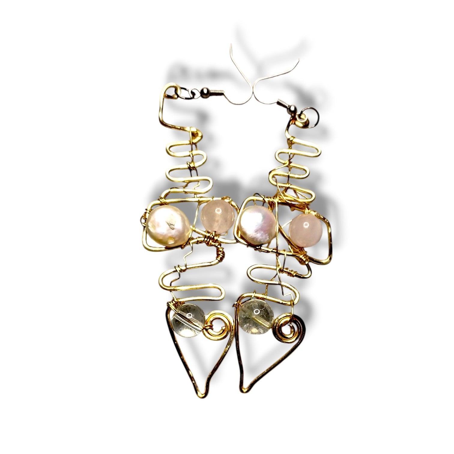 Rose quartz & Pearls