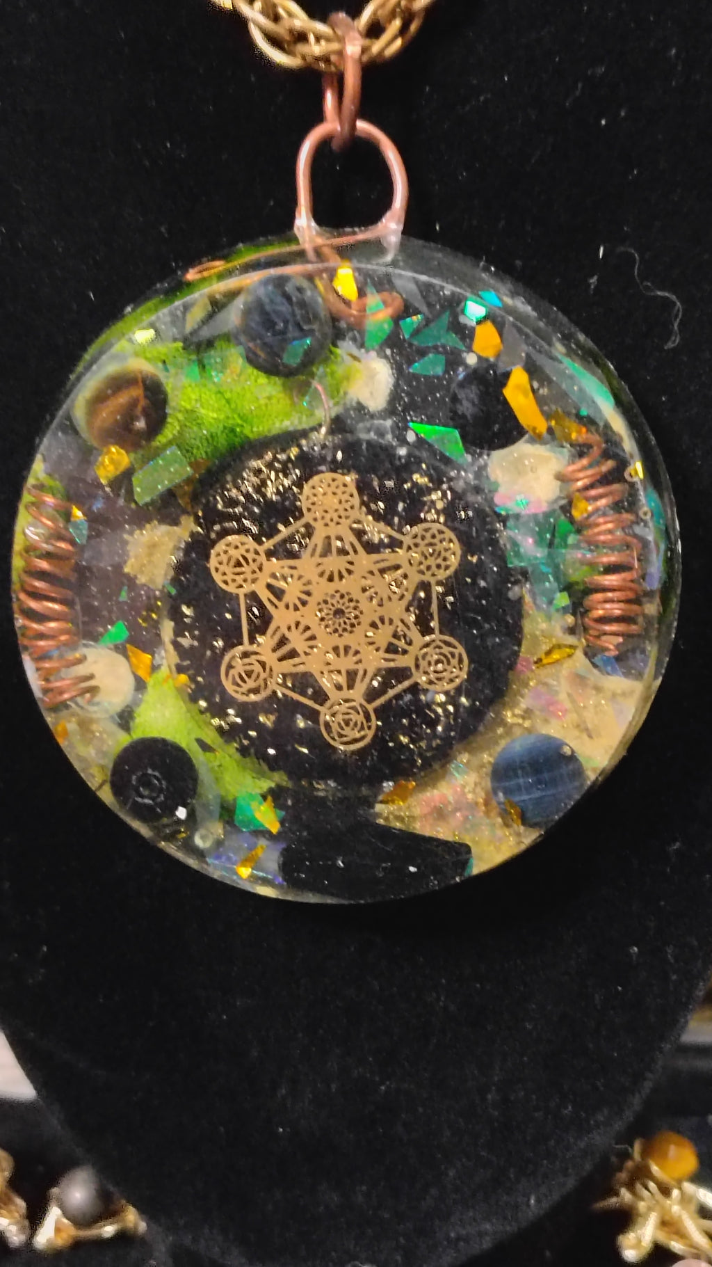 Geometric Power pendant
